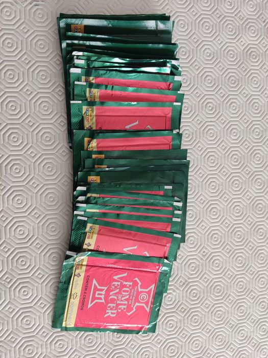 Fome de vencer 2021 Continente Panini Cromos e saquetas fechadas