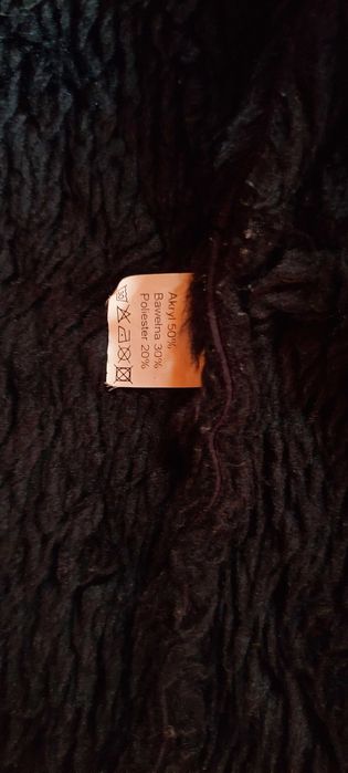 Płaszcz zimowy kożuch