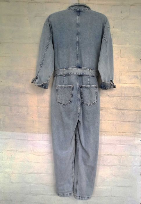 Трендовый джинсовый комбинезон MNG/Mango