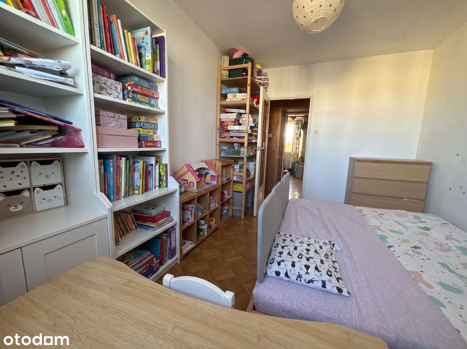 Słoneczne, rozkładowe 3 pokoje (63m²) Tarchomin. Do aranżacji - Więcej