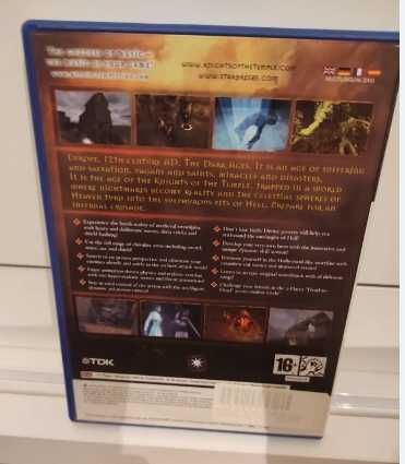 Knight of the Temple Infernal PAL PS2 completo com manual