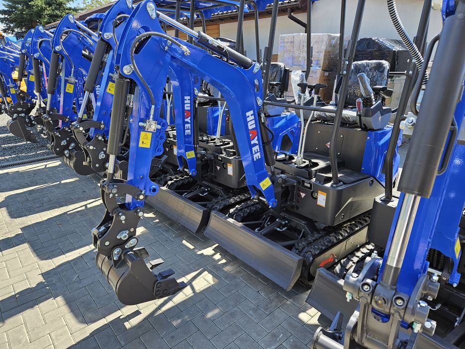 Koparka minikoparka 1200 kg KRÜGER JKW-12-nowy mod: PREMIUM Koop 192F