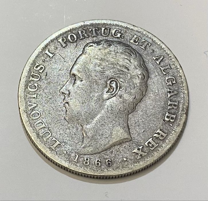 Moeda 72 - 500 Reis D.LUIS I - 1866