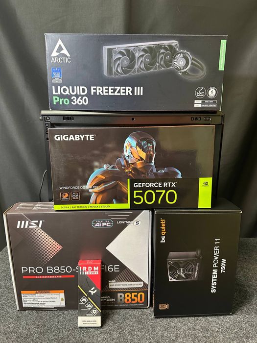 Ігровий ПК 7 7800X3D/RTX 5070/32gb 6000 cl30/B850