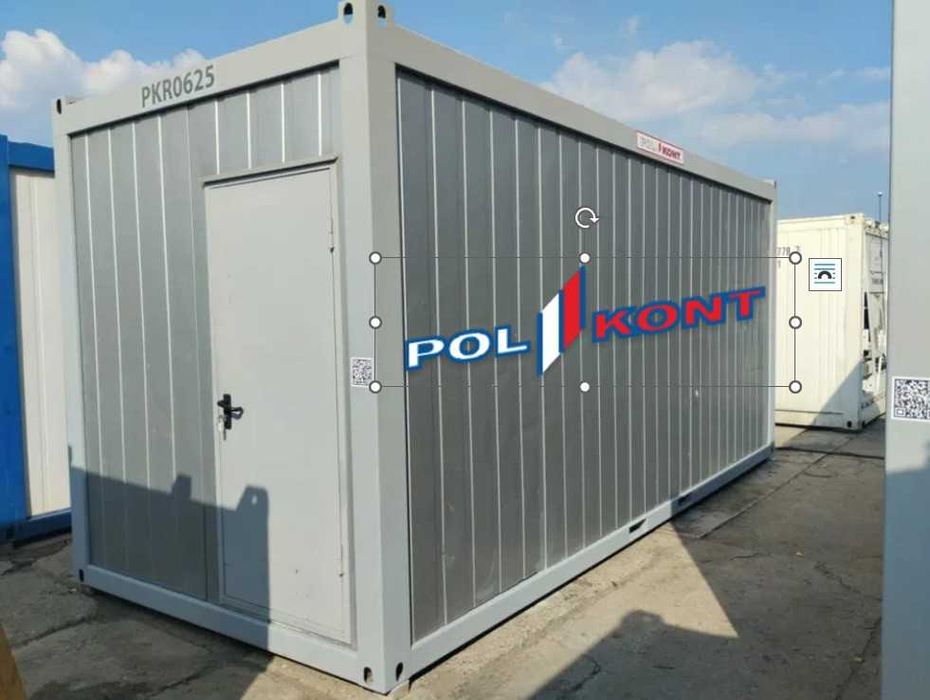 Wynajem kontenerów morskich oraz socjalnych - EP