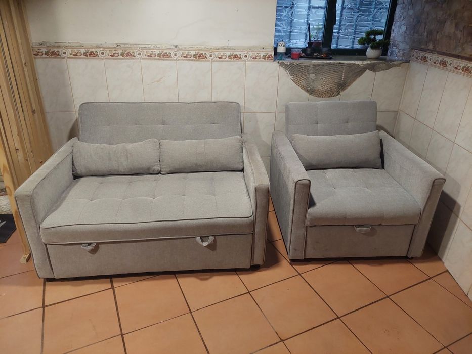 Conjunto 2 sofás