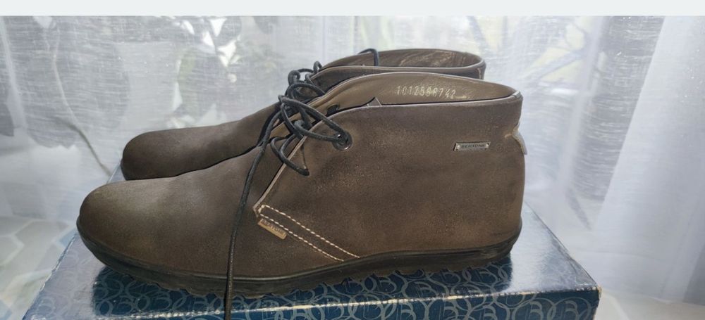 Теплые ботинки Bertoni Италия Кожа