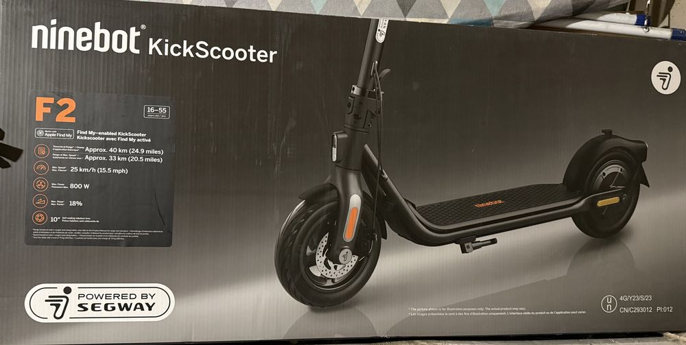 Електросамокат Ninebot KickScooter F2