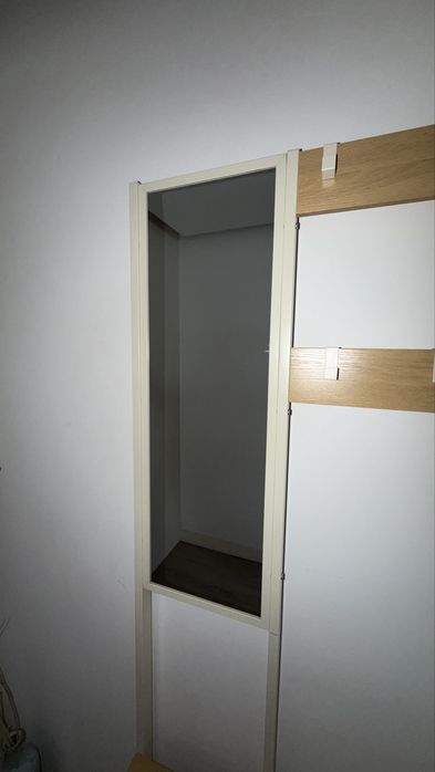 Móvel Cabide de Entrada com Espelho e Sapateira