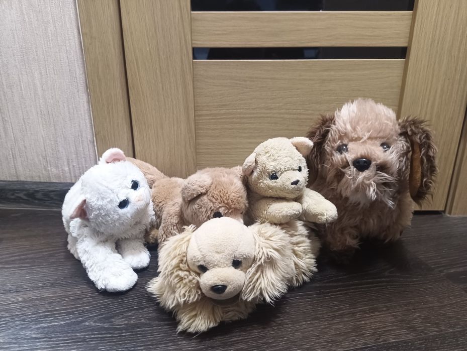 Детские мягкие игрушки собачки