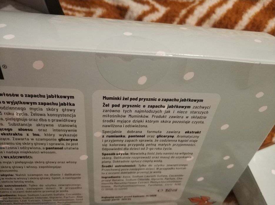 NOWY Muminki zestaw prezentowy