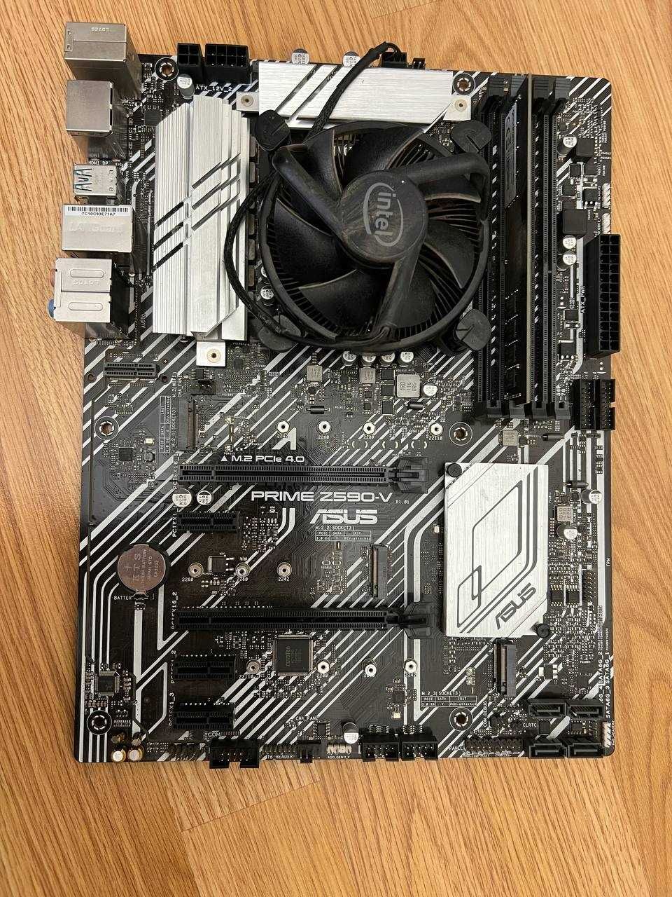 Материнська плата Asus Z590-V, процесор I5-11400, оперативка: 7 000 грн ...