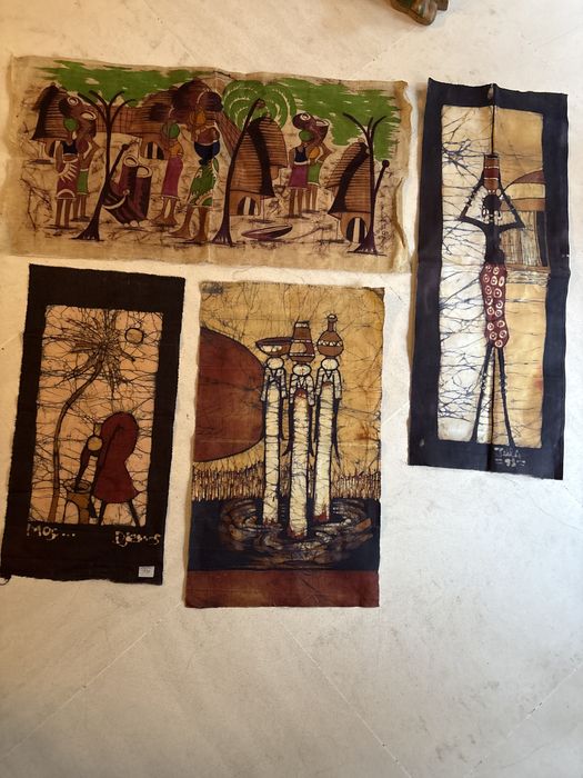 Estatuetas artesanais - Arte africana