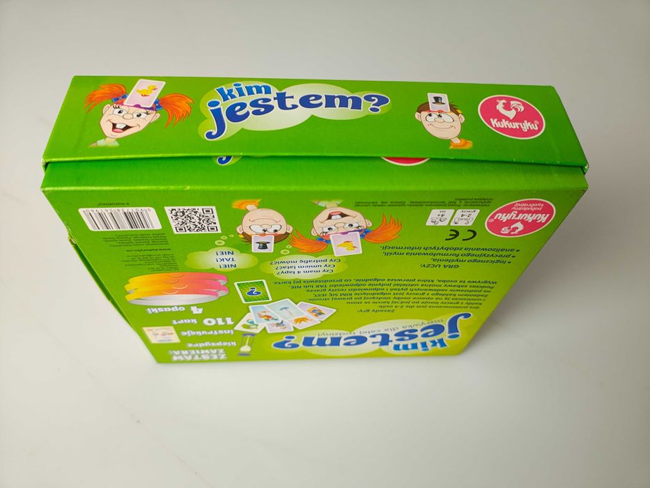 Gra Kim jestem? Gra rodzinna. Adamigo.