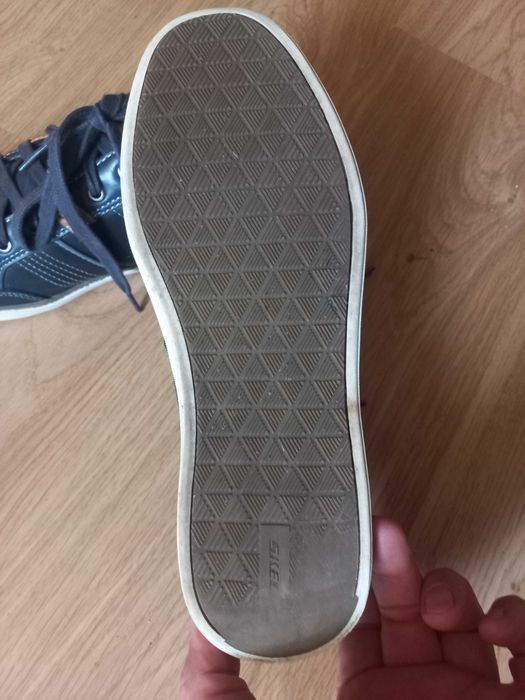 Мужские кожаные кроссовки SKECHERS 42 p.