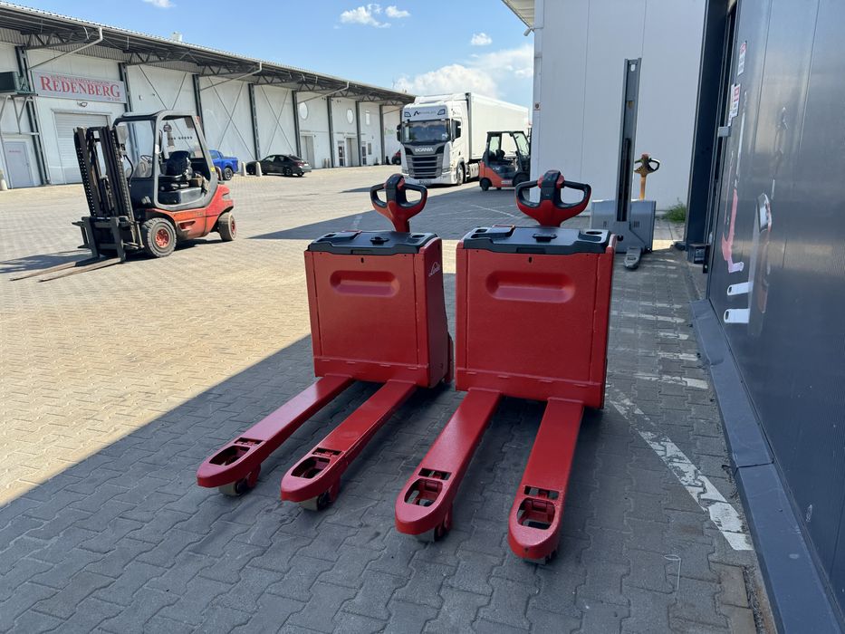 Paleciak elektryczny Linde T 16 z 2013r 1600 kg wózek Linde