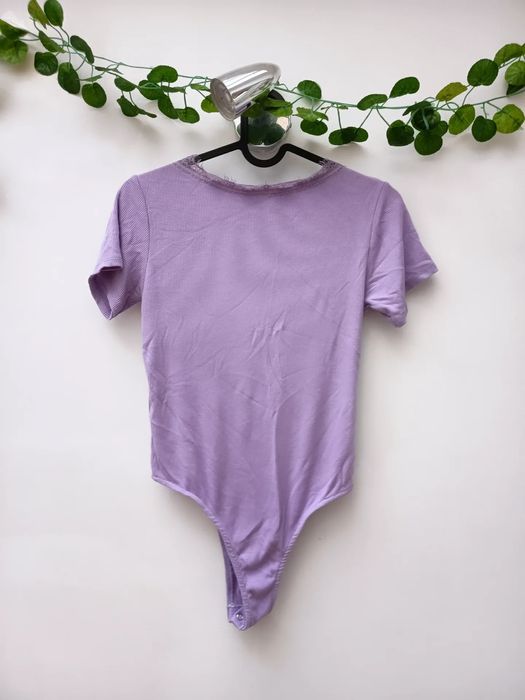 Body Lilás de Malha
