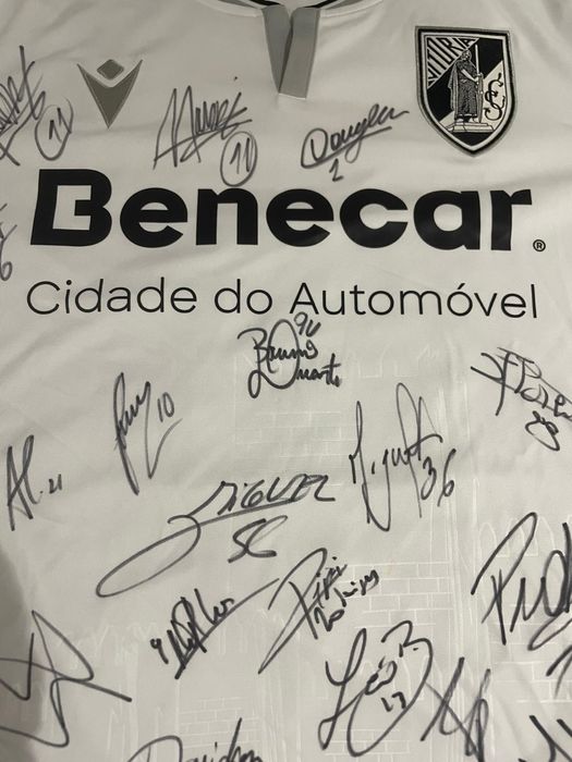 Camisola Vitória SC - Época 18/19 Autografada