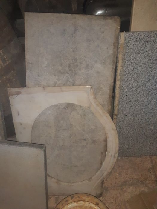 6Bancadas de granito e 4 de mármore