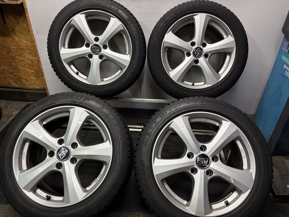 Koła zimowe 5x120  225/50/17 Dunlop Winter Sport 5