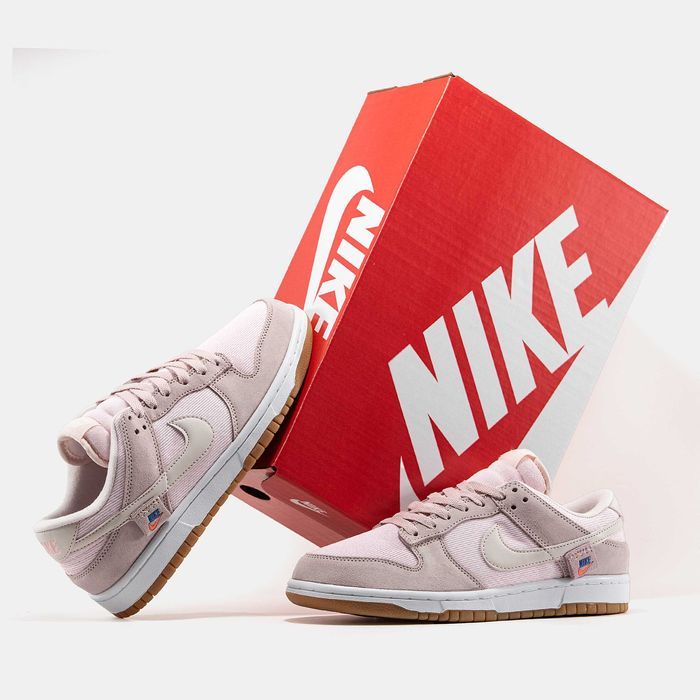 Женские кроссовки Nike Dunk Low Teddy Bear Pink 36-41 Новинка Сезона!
