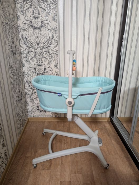 Крісло-качалка Chicco Baby Hug 4in1 Aquarelle