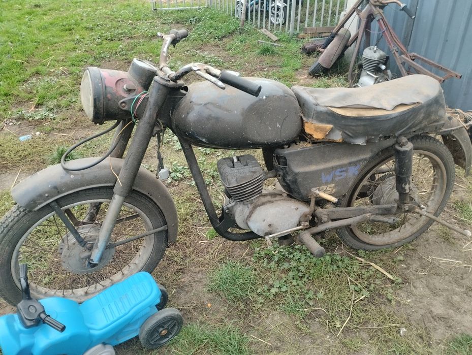 Wsk 3 garbuska uszkodzona do remontu