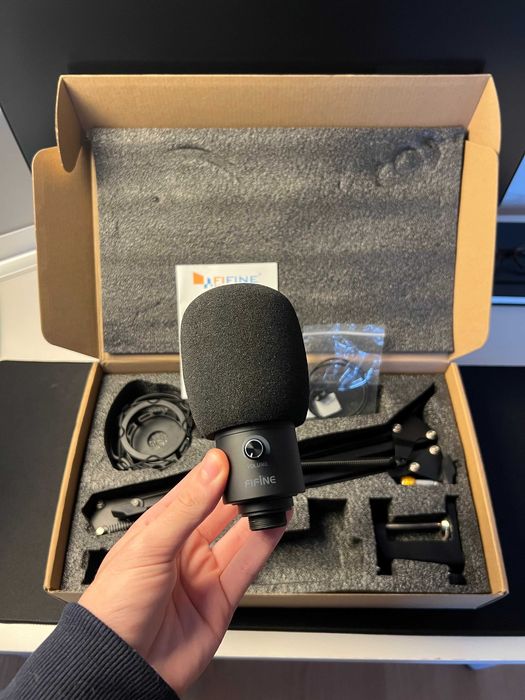 Microfone Fifine T669 USB – Como Novo