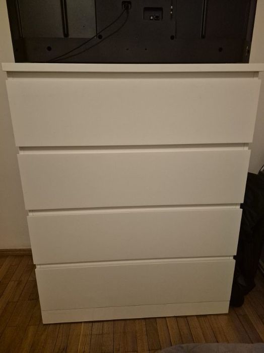 Komoda+biurko+regał (Ikea)