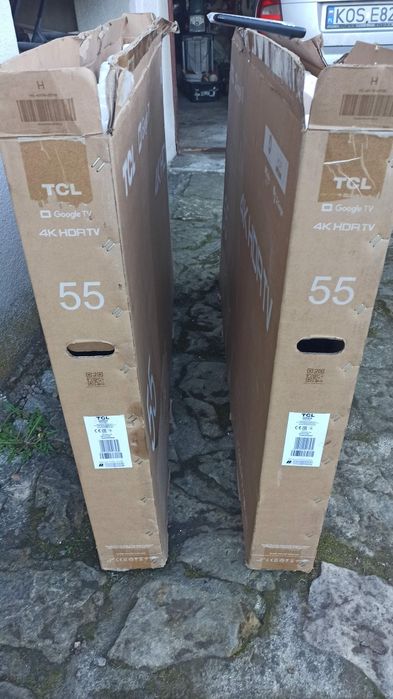 2 x Telewizor 4K TCL 55P635 cena za 2 sztuki + 2 piloty