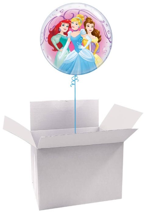 Wysyłka Balonowa Classic DISNEY z Balonem Bubble Z Helem BOX z Balonem