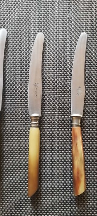 Noże firmy Rostfrei 7 szt