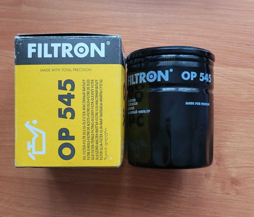 Nowy filtr oleju FILTRON OP 545