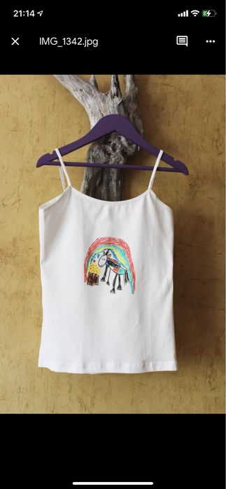 Футболка. Майка. С Рисунком. Одесса.