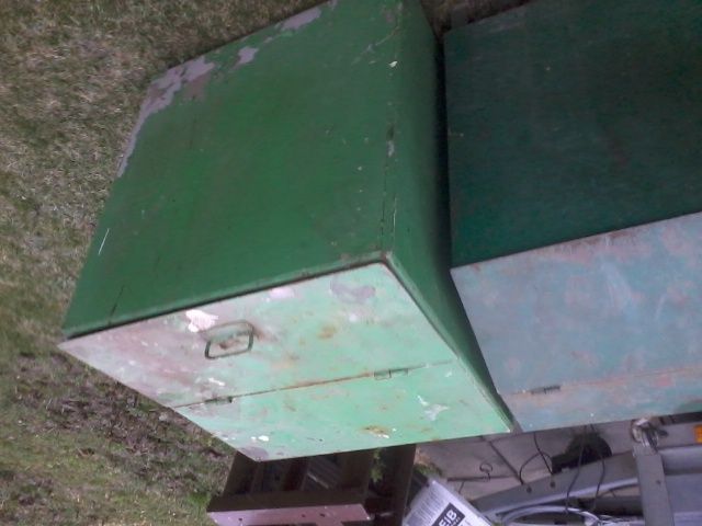 Baniak beczka  schowek metalowy