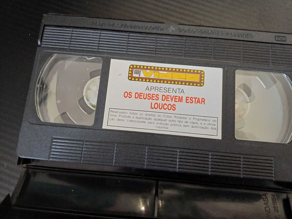 Os Deuses devem estar loucos vhs