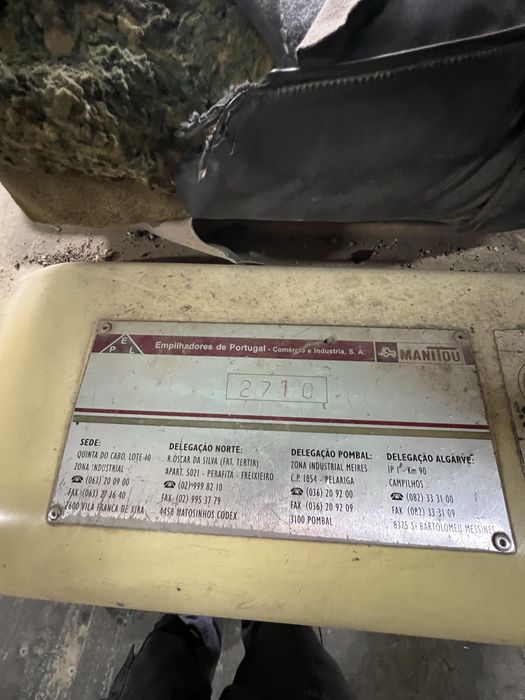 Empilhador a gasoleo