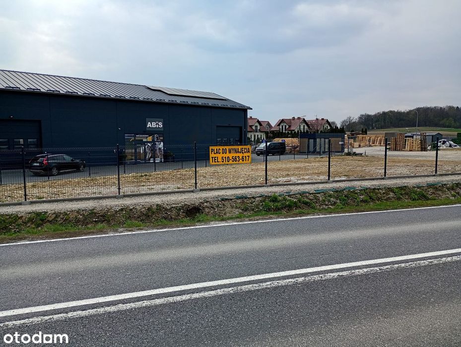 Plac utwardzony 10 arów przy DW780 - Czułówek