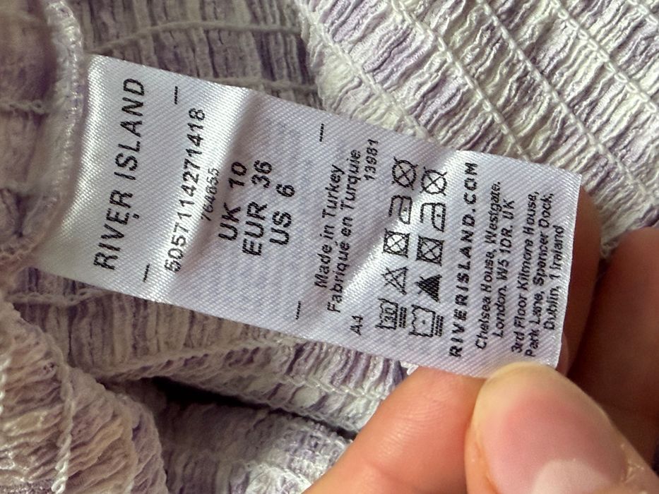 Nowa spódniczka z falbanką - River Island rozmiar 36