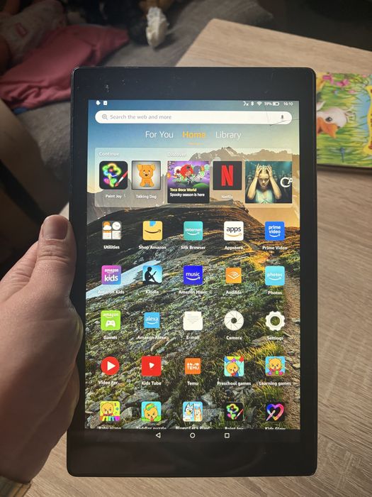 Tablet amazon fire 10 hd