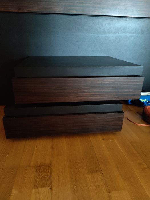 Mesas de cabeceira wengue