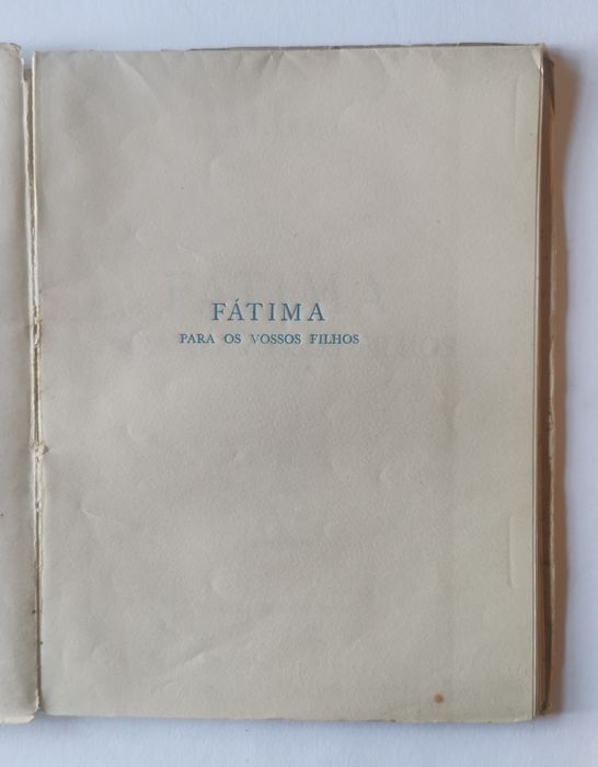 Fátima para os vossos filhos