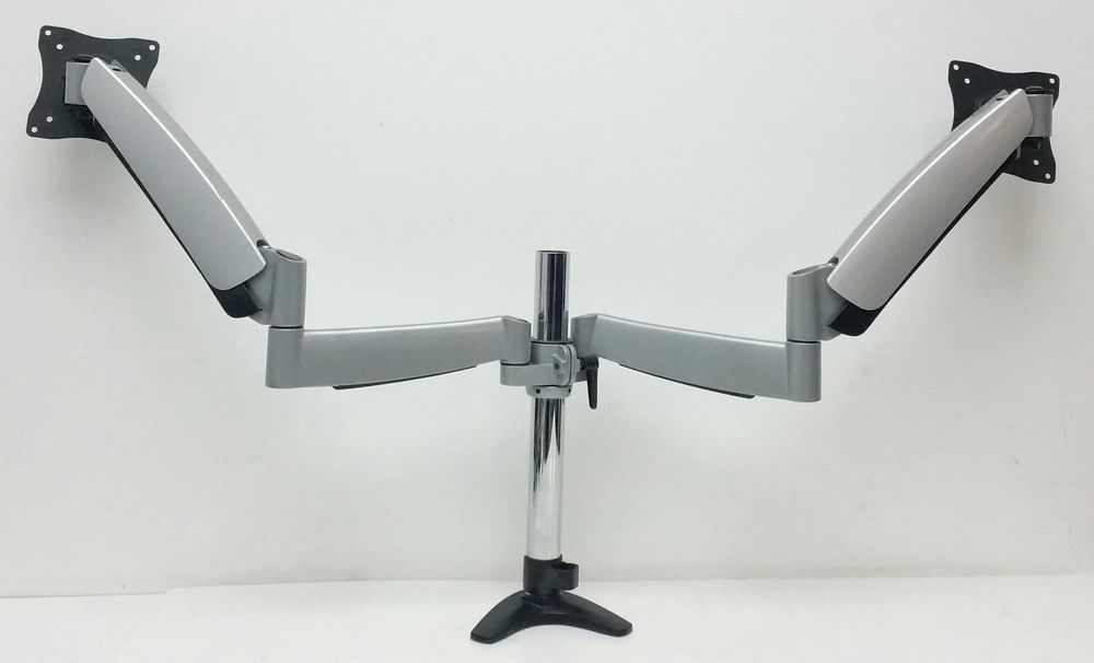 Suporte Articulado Duplo para 2 Monitores – Fixação Mesa