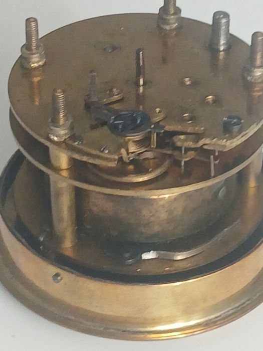 Zegar mosiężny antyk kolekcjonerski