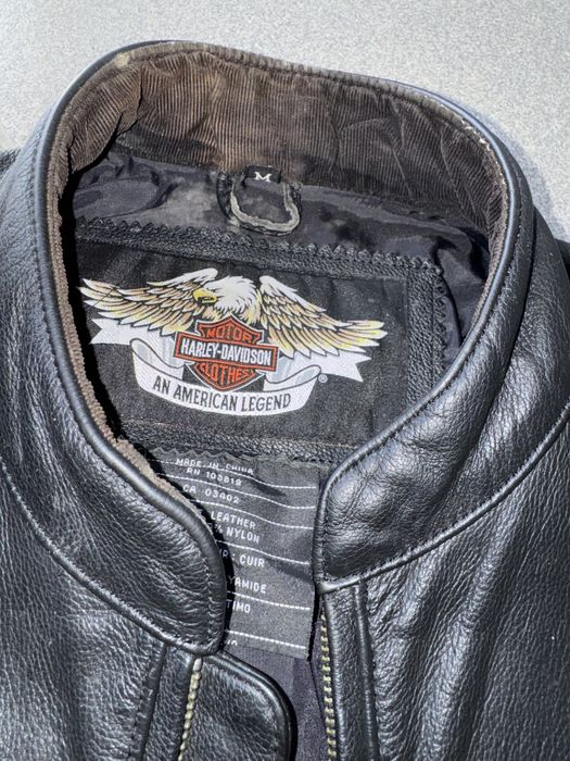 Casaco pele Harley Davidson