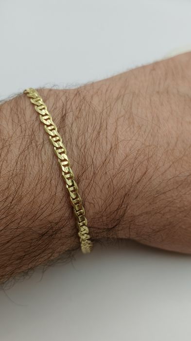 Złota Bransoletka Gucci 20,5cm Pr.585 Nowa Zapraszamy