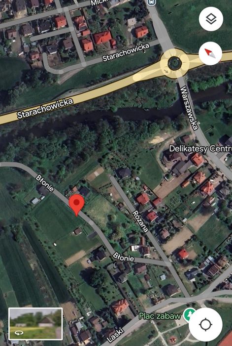 Działka budowlana 1272m2 Kunów w świetnej lokalizacji