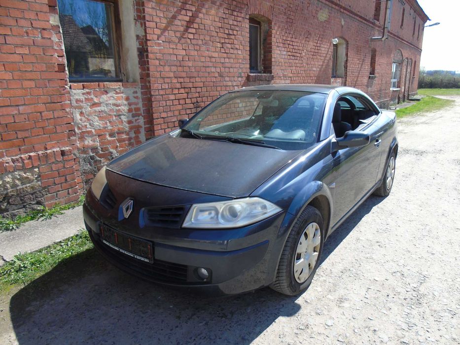 megane cabrio 1,6 benzyna