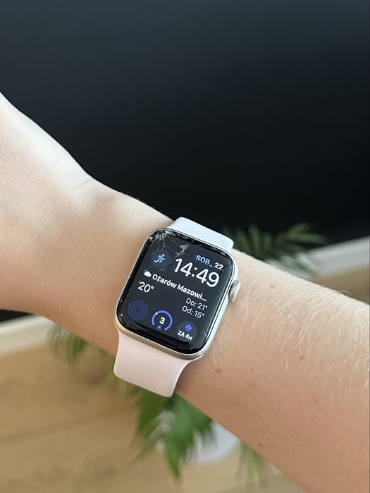Apple Watch SE 2. generacji GPS + Cellular – uszkodzony ekran