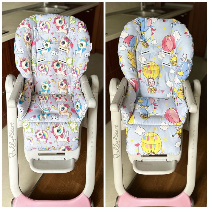 Чохол на стільчик Chicco Poly 2Start , чехол на стульчик для кормления